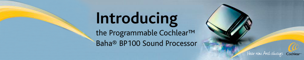 Cochlear Americas Baha banner ad