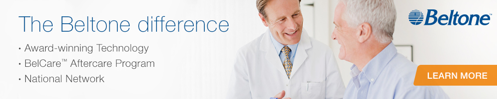 The Beltone Difference - award-winning technology, belcare aftercare program, national network