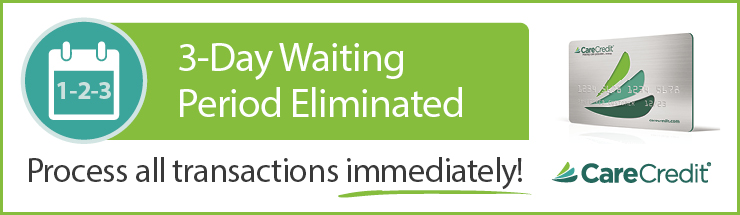 CareCredit 3-Day Wait - September 2022