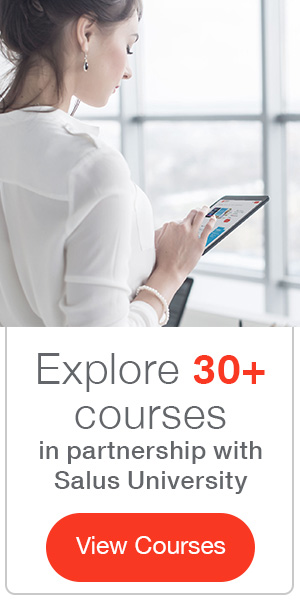 Explore 30+ courses in partnership with Salus University
