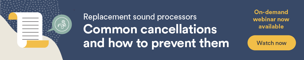 Cochlear Replacement Sound Processors Webinar - May 2026