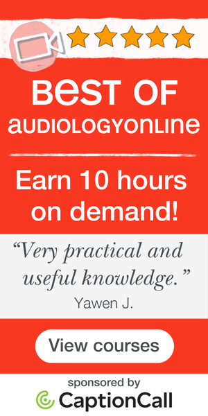Best of AudiologyOnline Top-rated courses | Earn 10 hours on demand! sponsored by CaptionCall